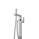 Ottimo Chrome Freestanding Bath Mixer Taps With Hand held Shower Tapware Bathtub Faucet 